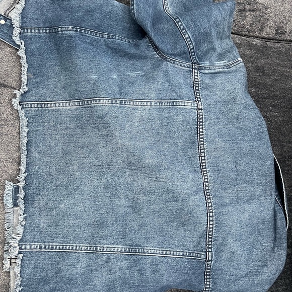 MICHAEL Michael Kors Riviera Blue Denim Jacket - Picture 4 of 8